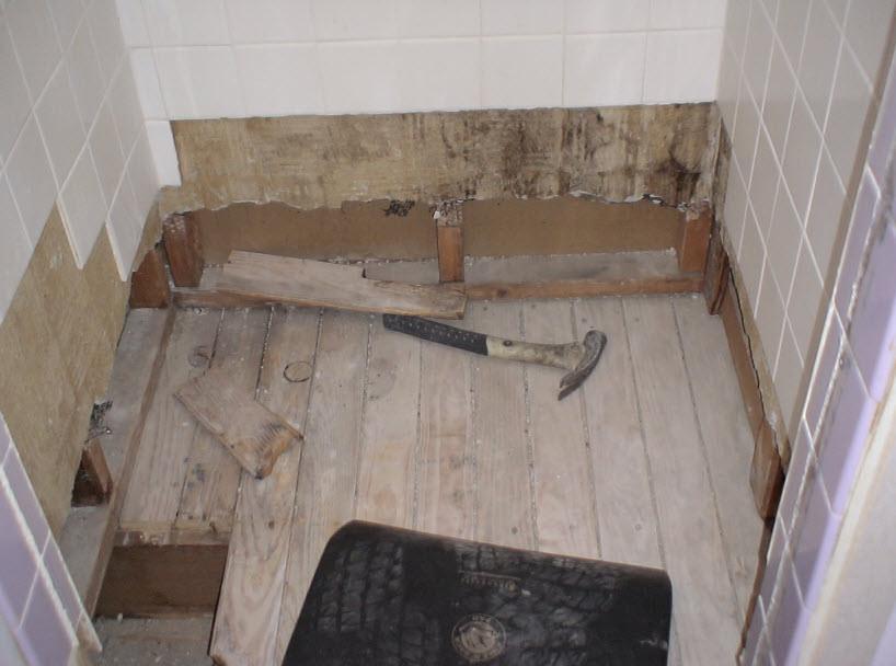 Shower Pan Leak Water Damage Supplemental Video Claim Course UNDER CONSTRUCTION NOT AVAILABLE